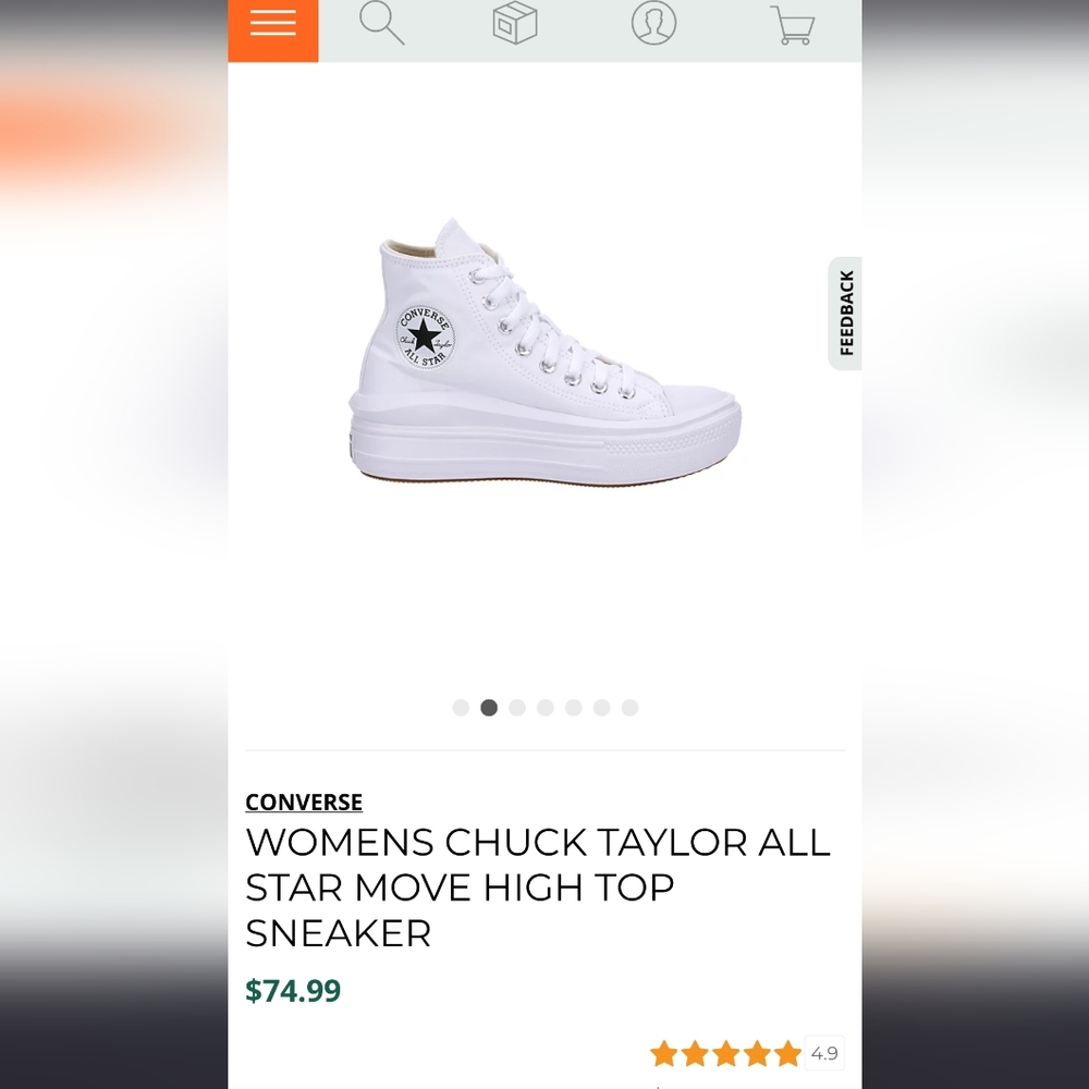 Women's Chuck Taylor All Star Move High Top Sneaker